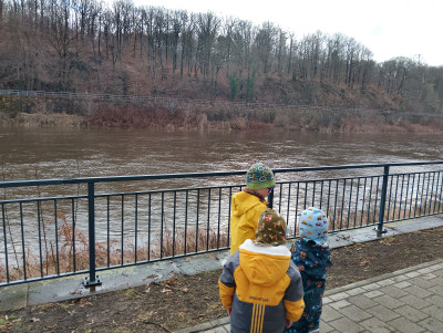 Spaziergang an der Mulde